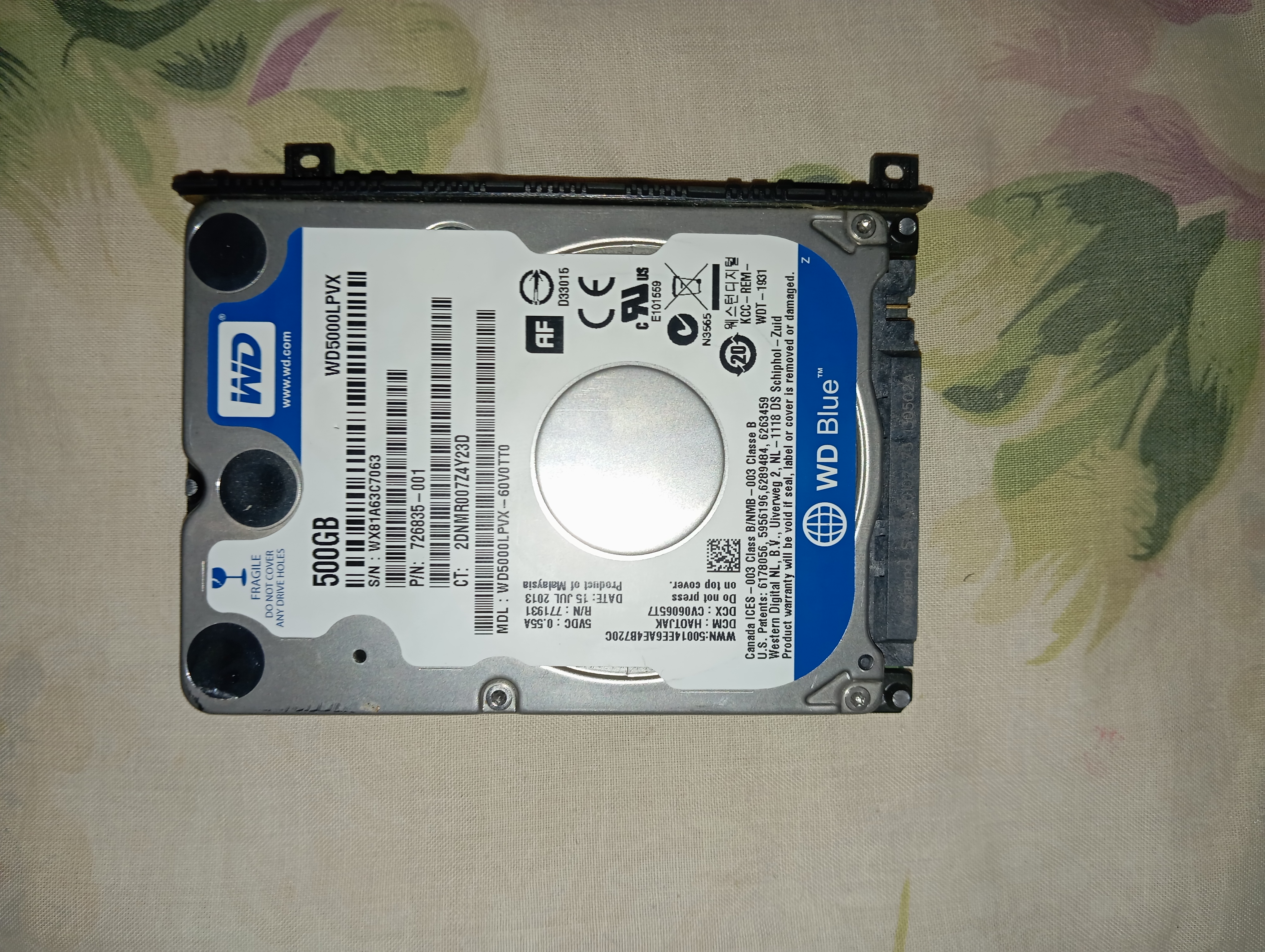 HDD 500GB